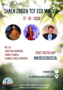 Samen zingen tot eer van God in De Ontmoetingkerk te Middelburg