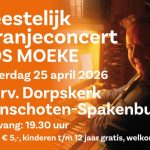 Feestelijk Oranjeconcert 2026 door Jos Moeke in Bunschoten-Spakenburg
